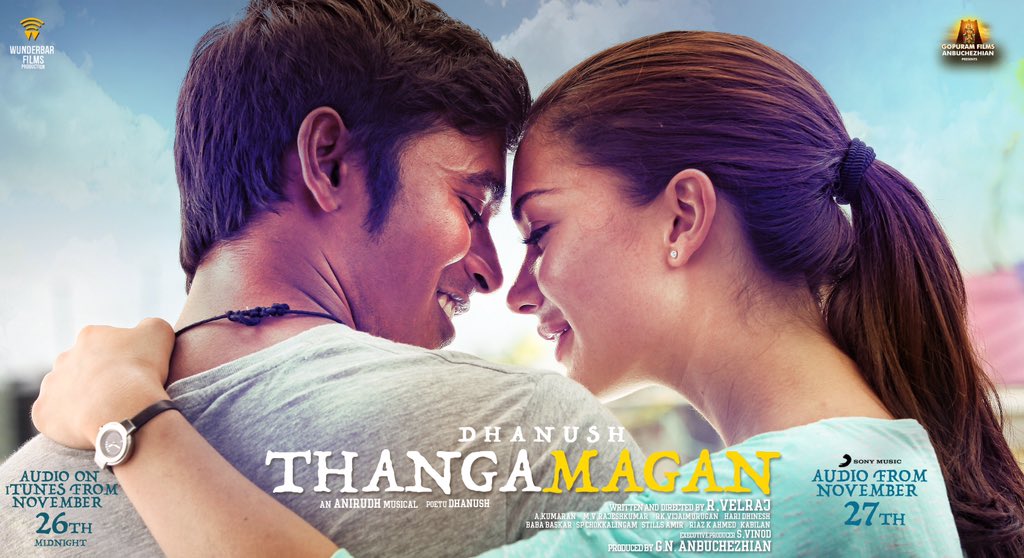 Thanga Magan (2015) DVDRip Tamil Full Movie Watch Online