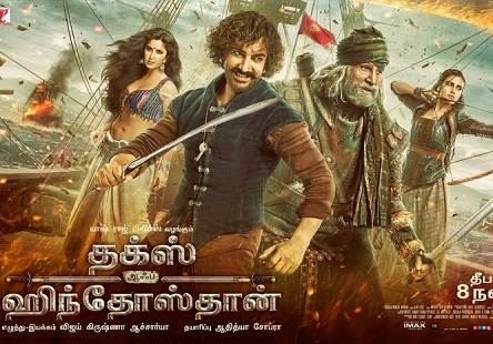 Thugs of Hindostan (2018) Tamil Dubbed Movie DVDScr 720p Watch Online